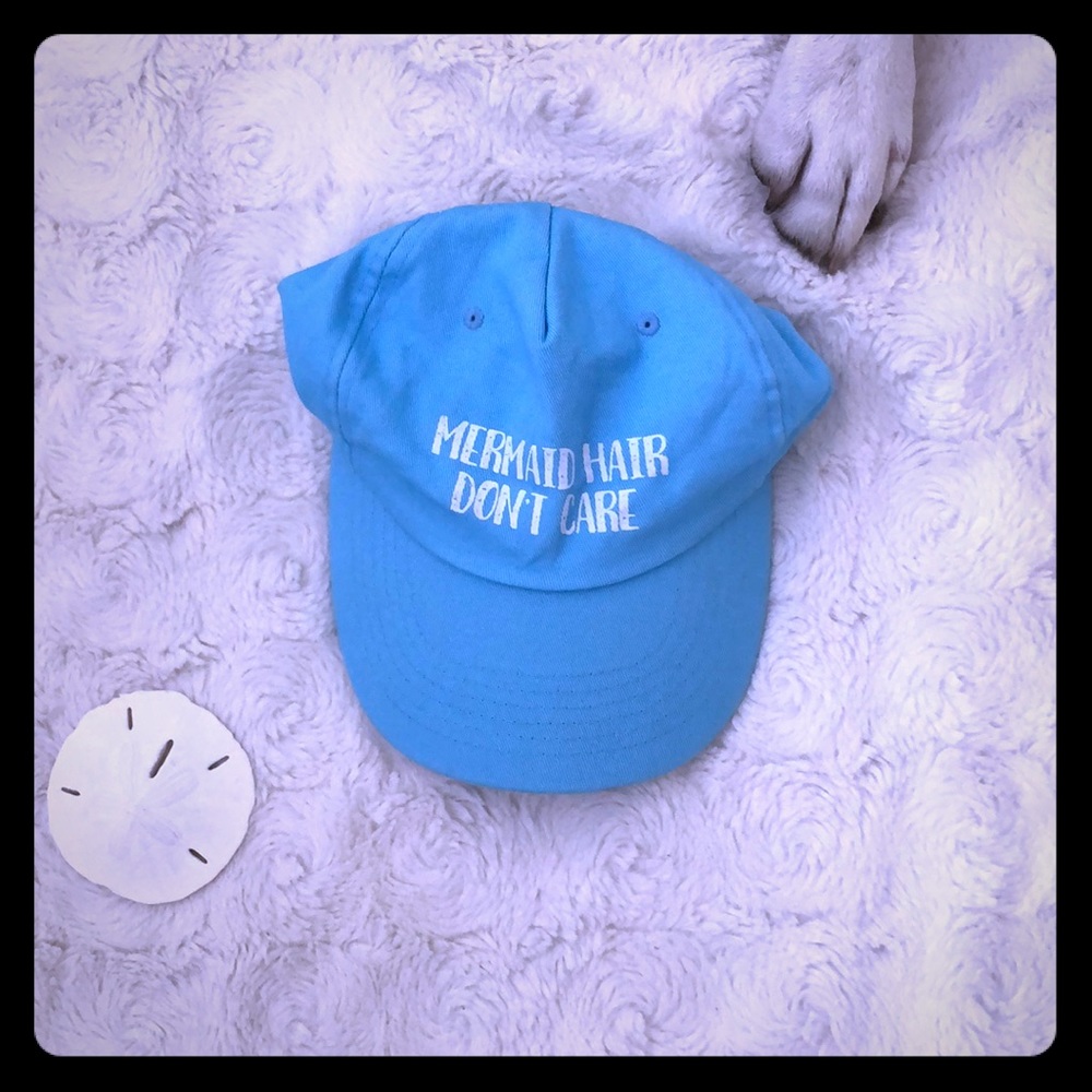 Mermaid Hair Don’t Care baseball cap